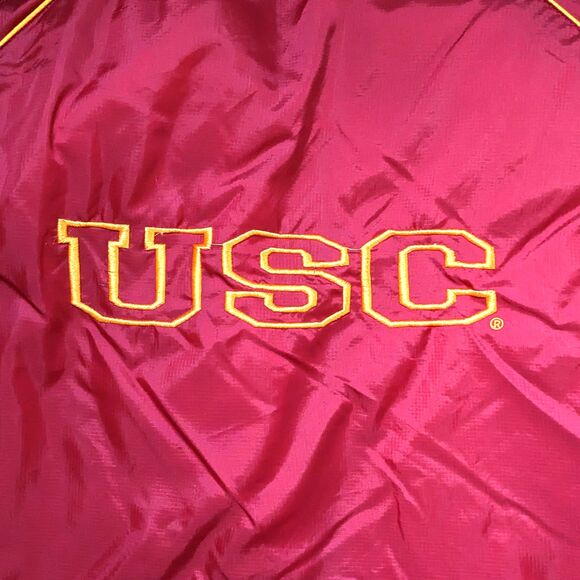 Vintage USC Trojans Starter Puffer Jacket Mens XL Winter Streetwear Gorpcore - Picture 5 of 8